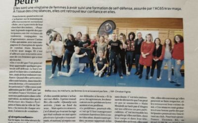 « Grâce au KRAV MAGA ,je n’ai plus peur »