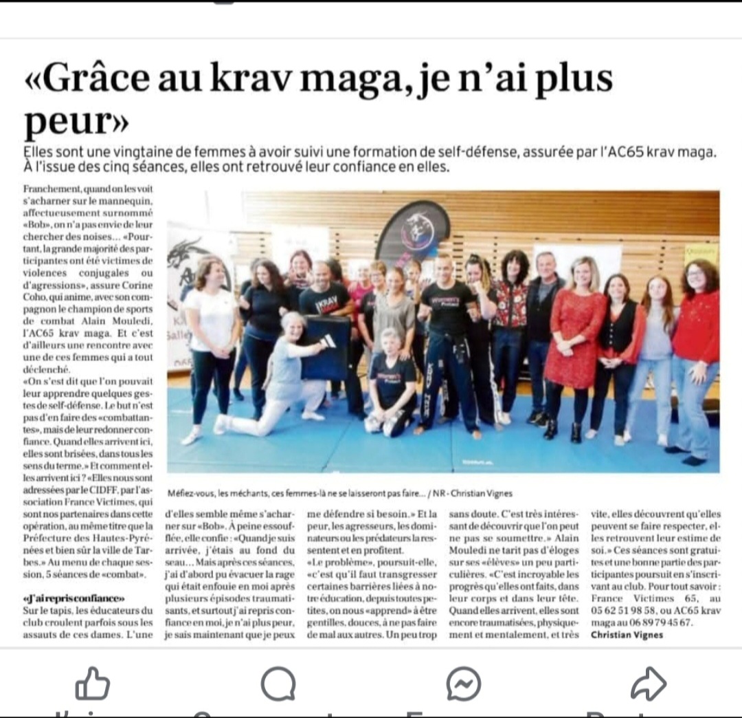 2eme session Women's protect maison des sports et de la santé Tarbes avec le CPTS de Tarbes ...nouveau partenariat 7