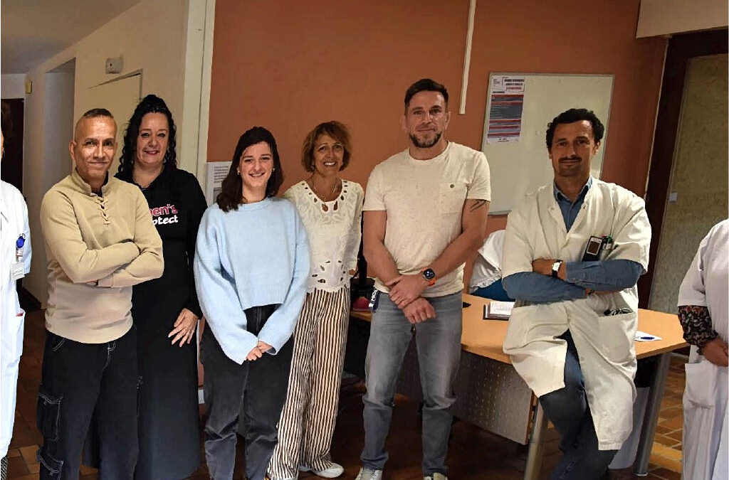 Action en self defense CHU de Pau Maison des femmes